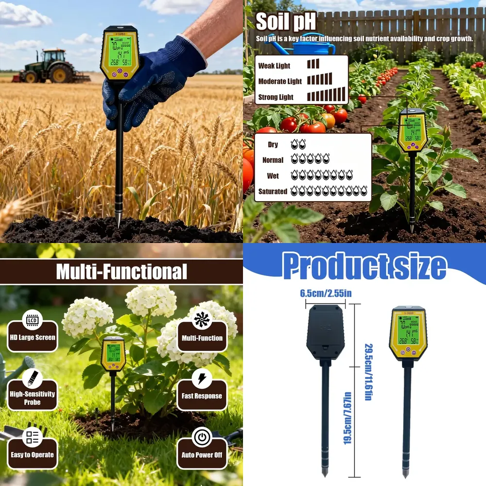 WAP01 Nouveau testeur de sol h - Ph Meter avis et prix